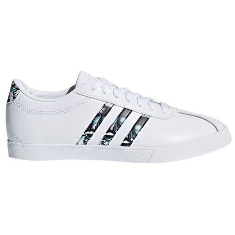 witte sneakers adidas courtset